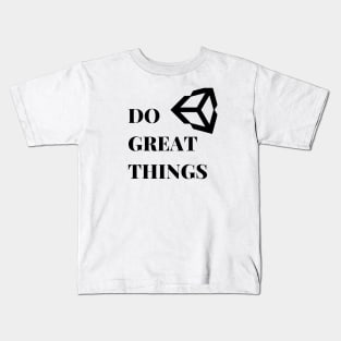 With Unity We Can Do Great Things Kids T-Shirt